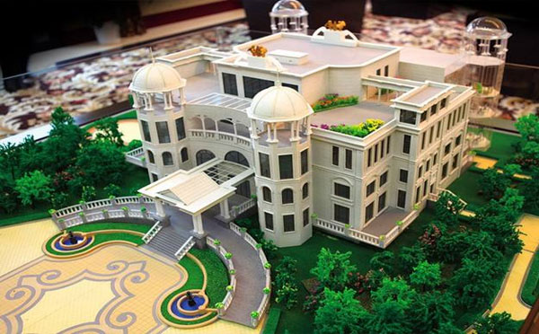 农业平川平川沙盘模型的应用