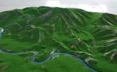 现代平川平川沙盘模型的优势