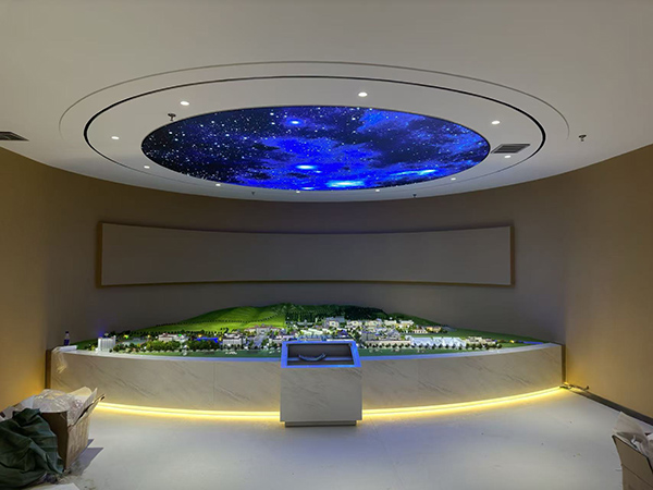 甘南师范学院校区全貌沙盘